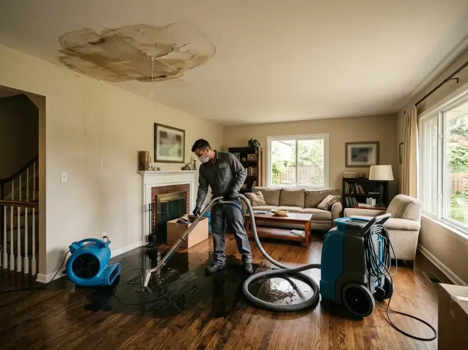 attic-pipe-burst-ceiling-drip-008 — frequently asked questions, Water Damage Restoration & Carpet Care in Coon Rapids, MN